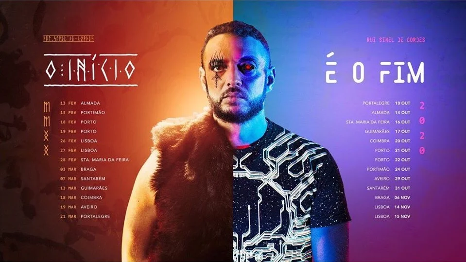 Novos espectáculos de Rui Sinel de Cordes no TAGV no top de vendas da BOL.PT