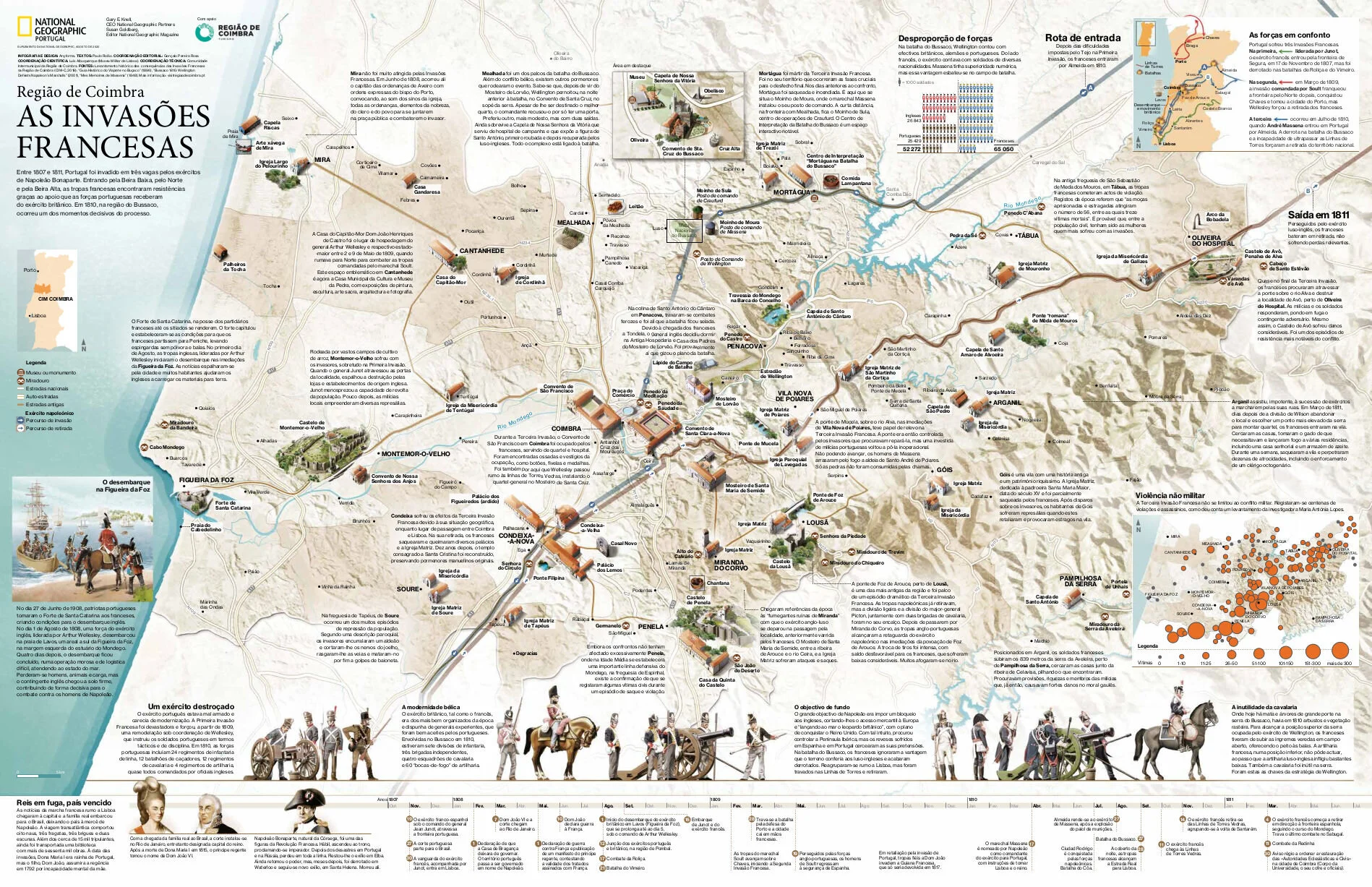 Região de Coimbra cria roteiro temático alusivo às Invasões Francesas