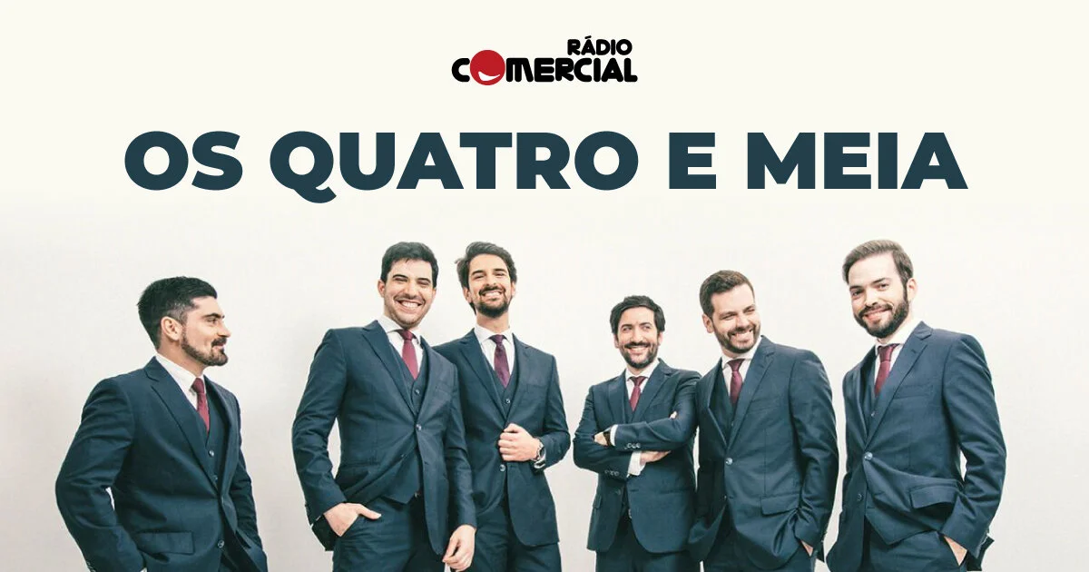 Os Quatro e Meia apresentam albúm de estreia hoje! Assista online aqui (21h30)!