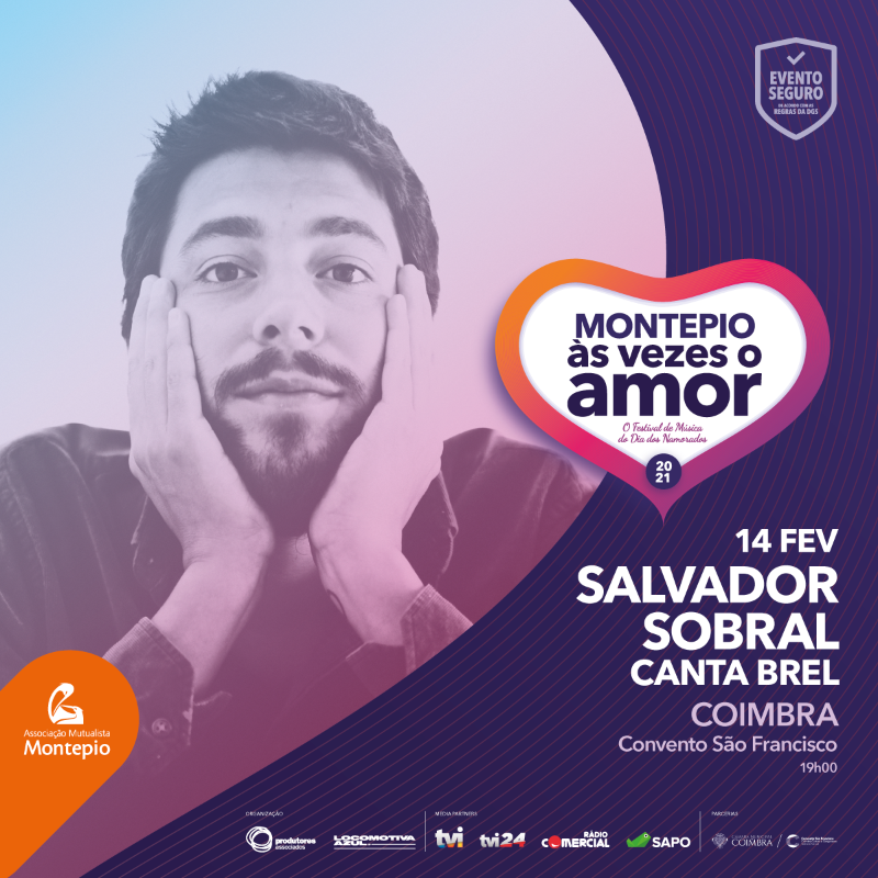 Salvador Sobral, João pedro pais e Fernando Daniel com espetáculos em Coimbra, Ponta Delgada e Lagoa