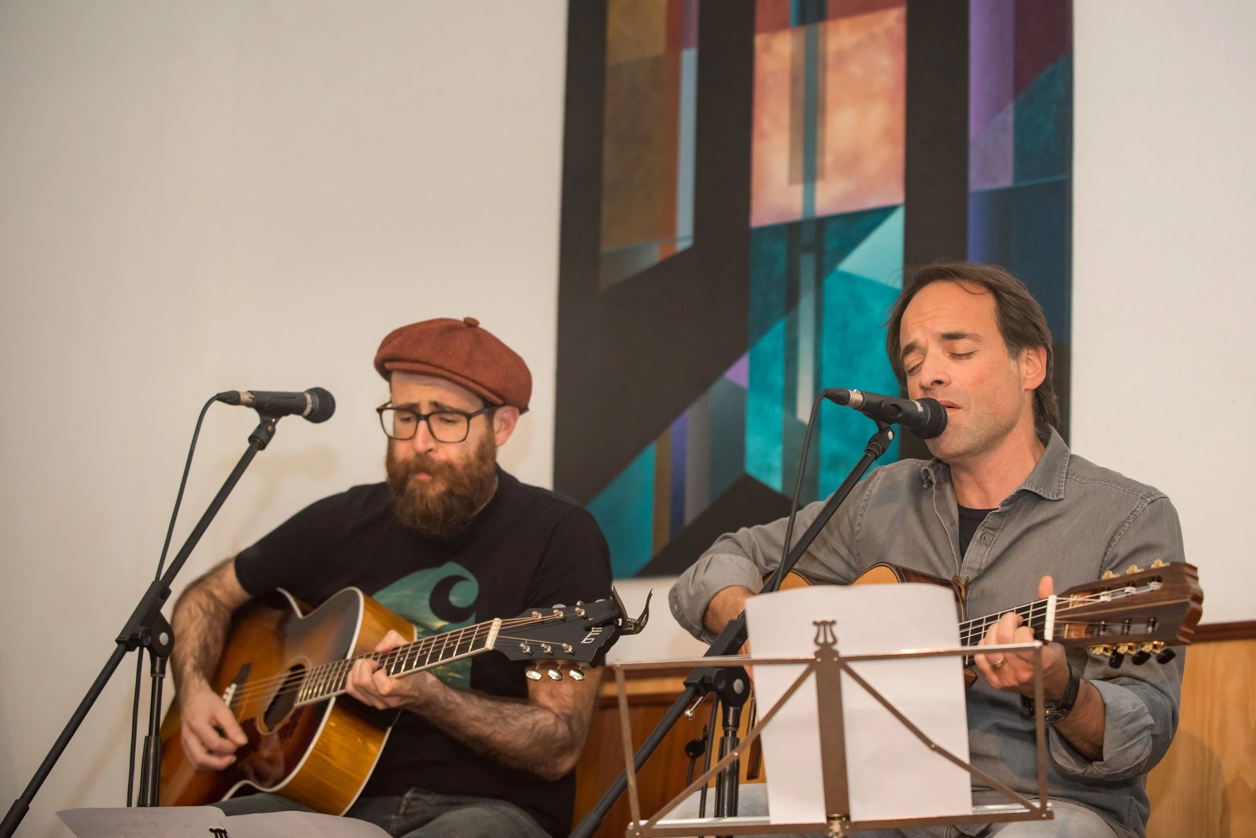 André Sardet, João Paulo Vaz, José Rebola, Pedro Ferreira, Tiago Nogueira e Joana Corker (ilustrações) cantam Coimbra!