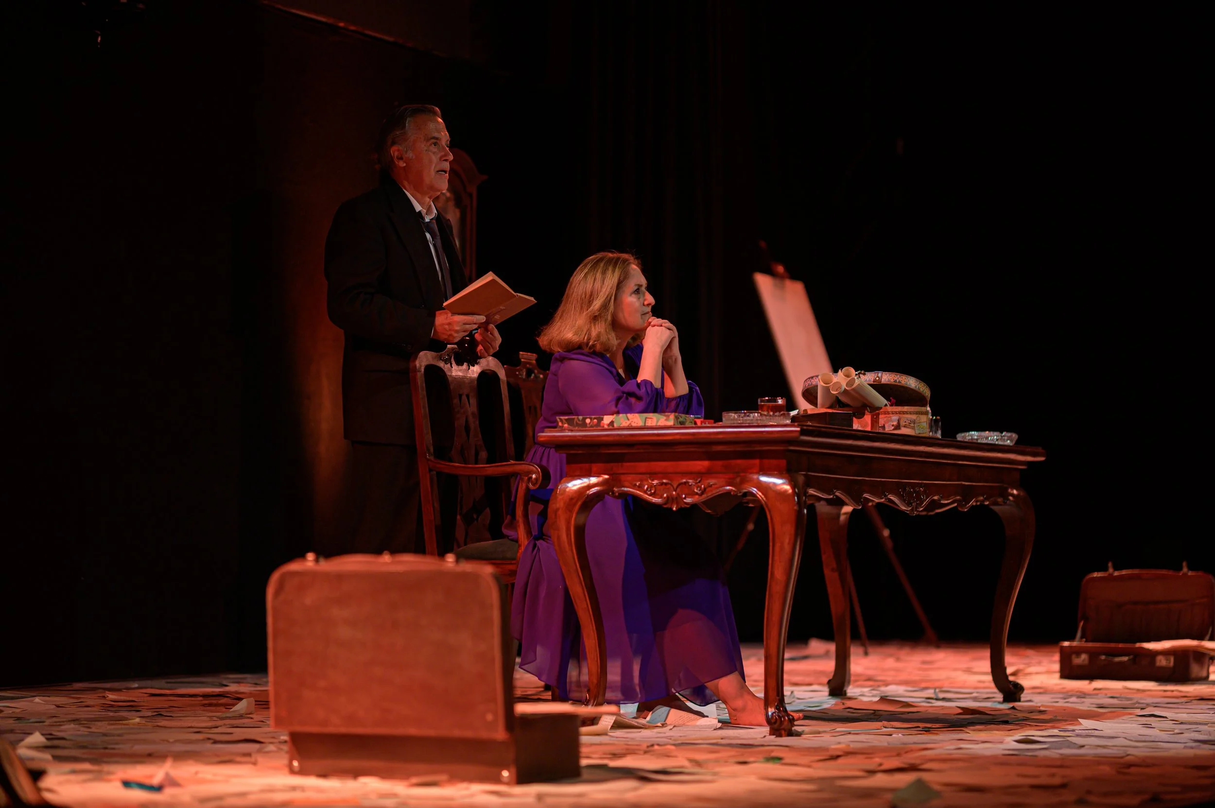 Maria Elisa e Virgílio Castelo levam “Cartas de Amor” este domingo ao Convento São Francisco