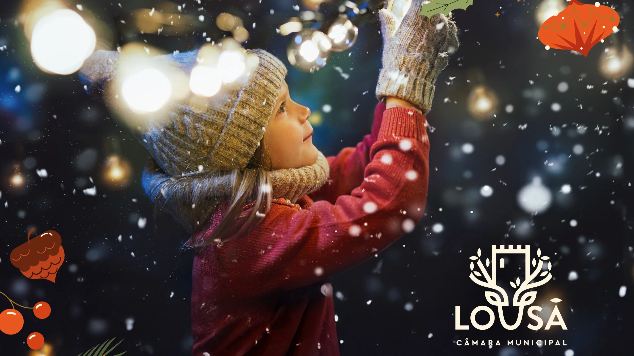 Lousã com programação de Natal até 7 de janeiro de 2024!