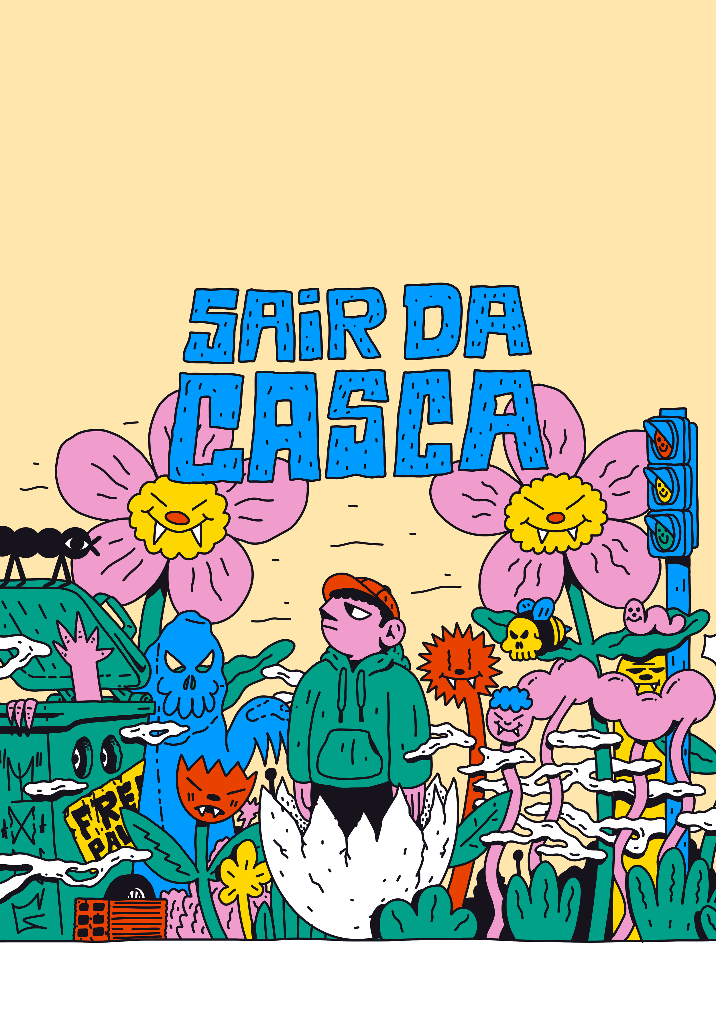 “Sair da Casca”: TAUXUNGO regressa a Coimbra com uma exposição que revisita memória, infância e identidade