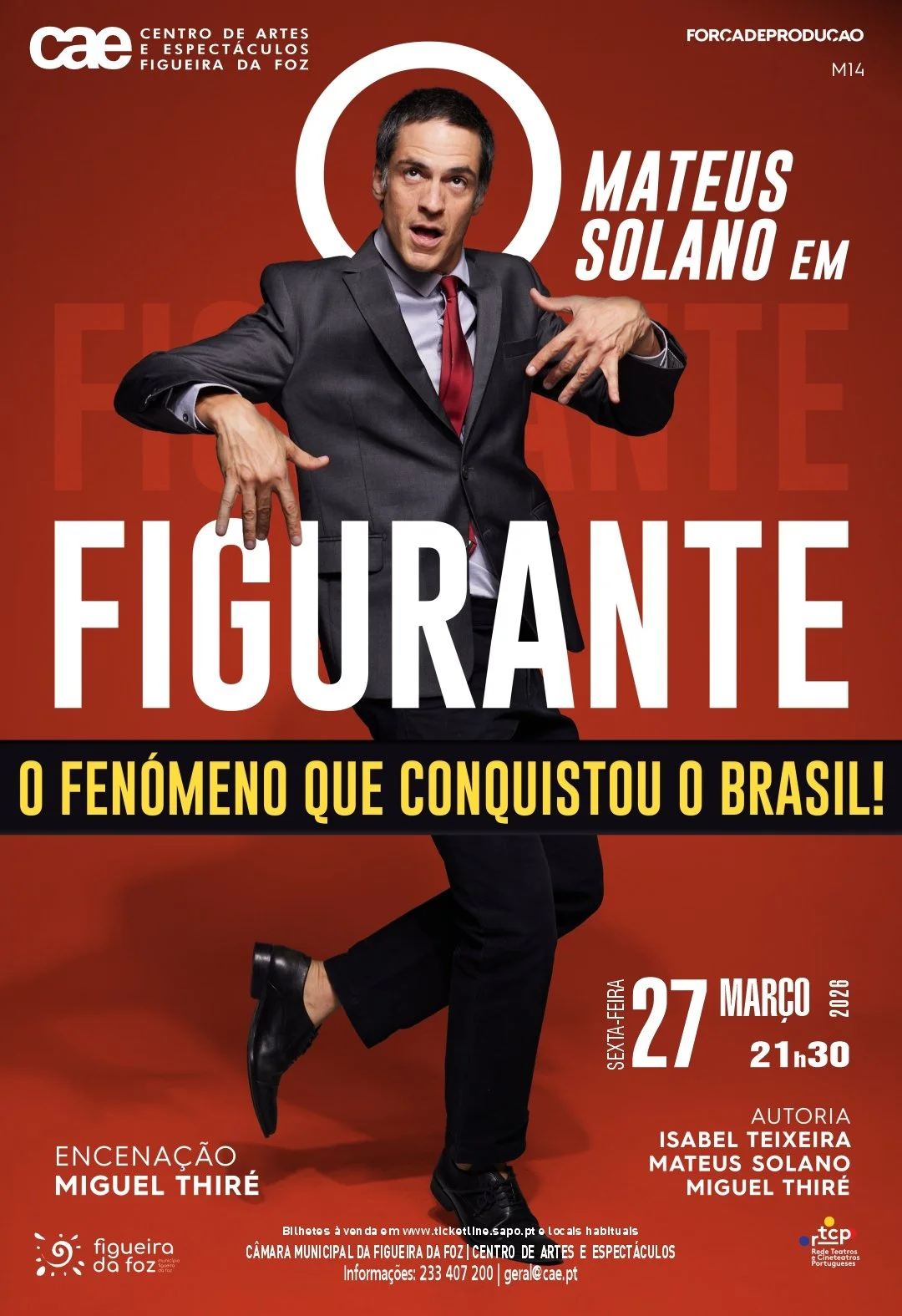 “O Figurante” - Monólogo de Mateus Solano | CAE