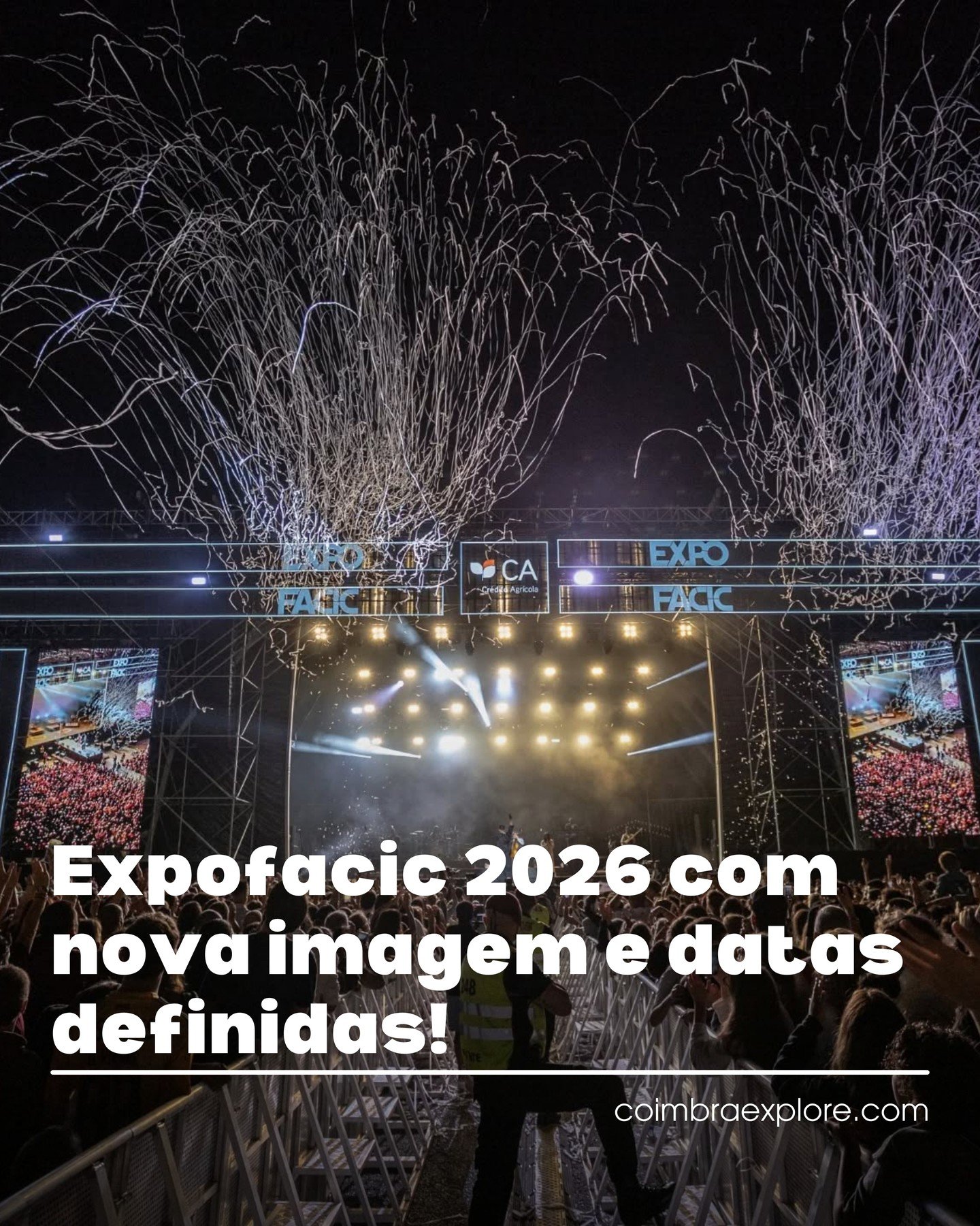 📅 30 de julho a 9 de agosto
✨ Expofacic 2026: nova imagem, mesmas grandes emo&ccedil;&otilde;es

A @expofacic j&aacute; tem datas marcadas para 2026 e apresenta-se com nova identidade visual, pensada na renova&ccedil;&atilde;o &mdash; sem rutura &md