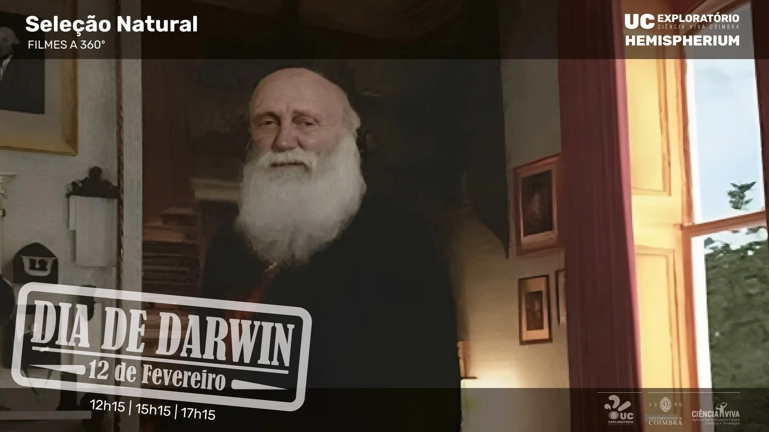 Dia de Darwin celebra-se no UC Exploratório