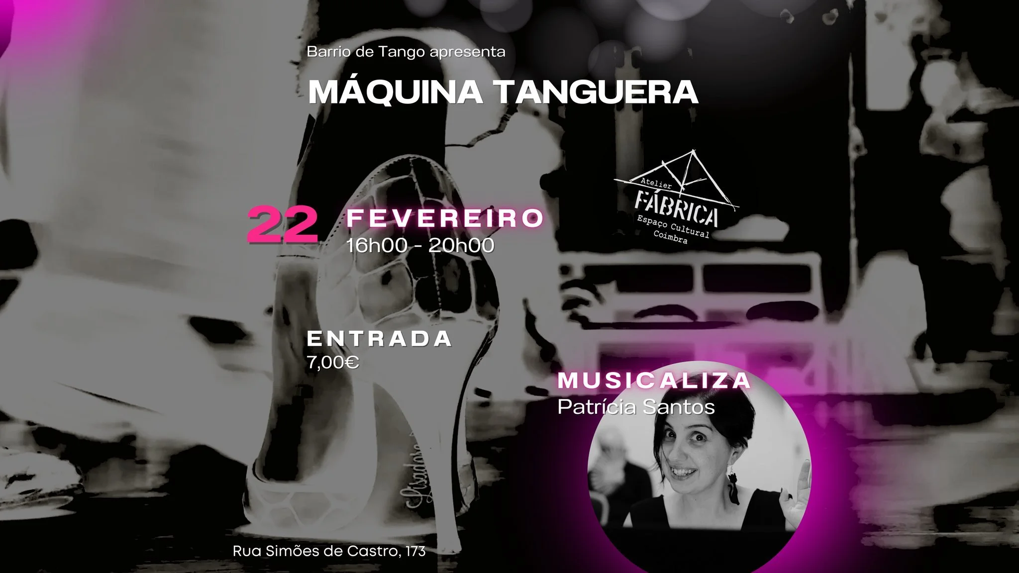 Milonga Máquina Tanguera | Atelier A Fábrica