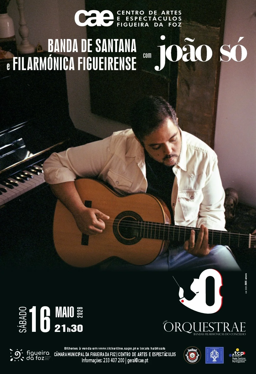 Orquestrae III - Banda de Santana e Filarmónica Figueirense com João Só |  CAE