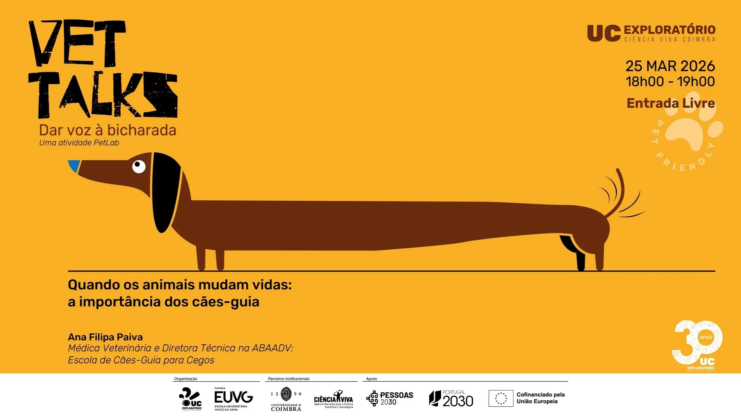 Vet Talks - Dar voz à bicharada
