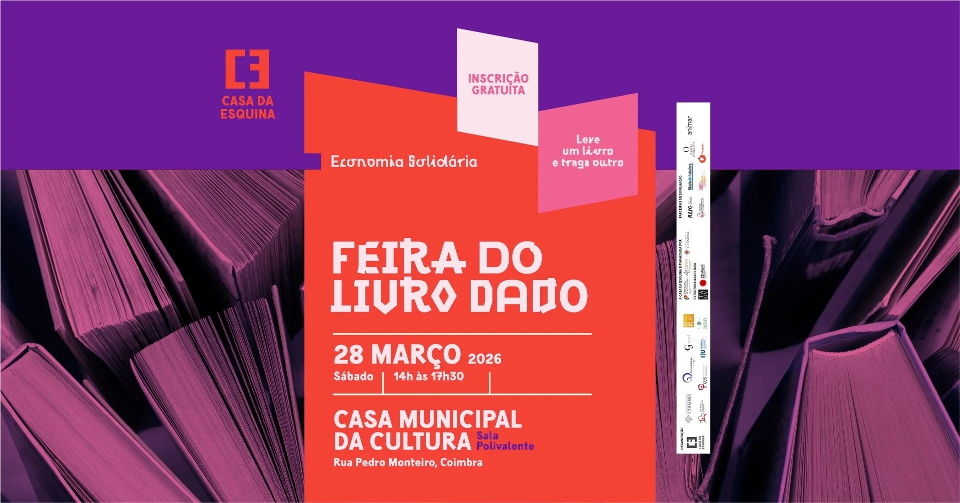 Feira do Livro Dado | Casa Municipal da Cultura