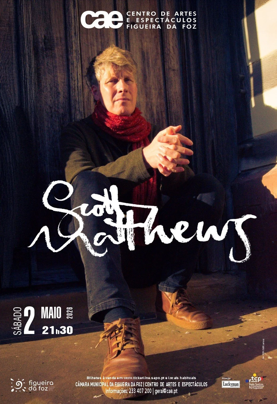 Scott Matthews | CAE - Centro de Artes e Espectáculos da Figueira da Foz