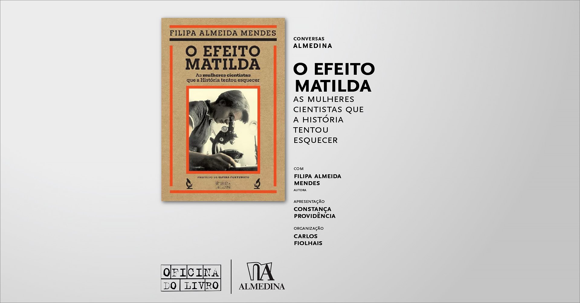"O Efeito Matilda", com Filipa Almeida Mendes | Livraria Almedina Estádio Cidade de Coimbra