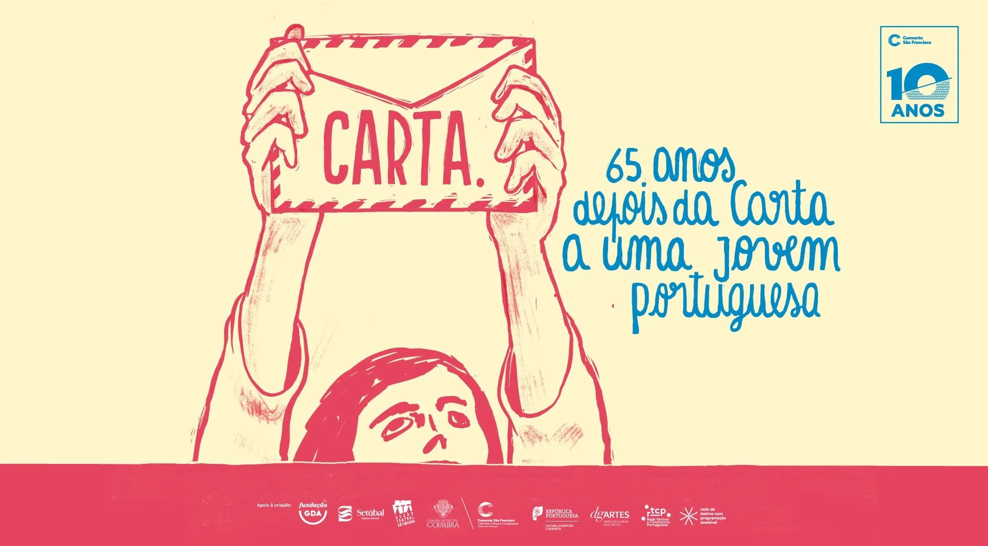 CARTA. 65 anos depois da Carta a Uma Jovem Portuguesa, com Graça Ochoa | Convento São Francisco