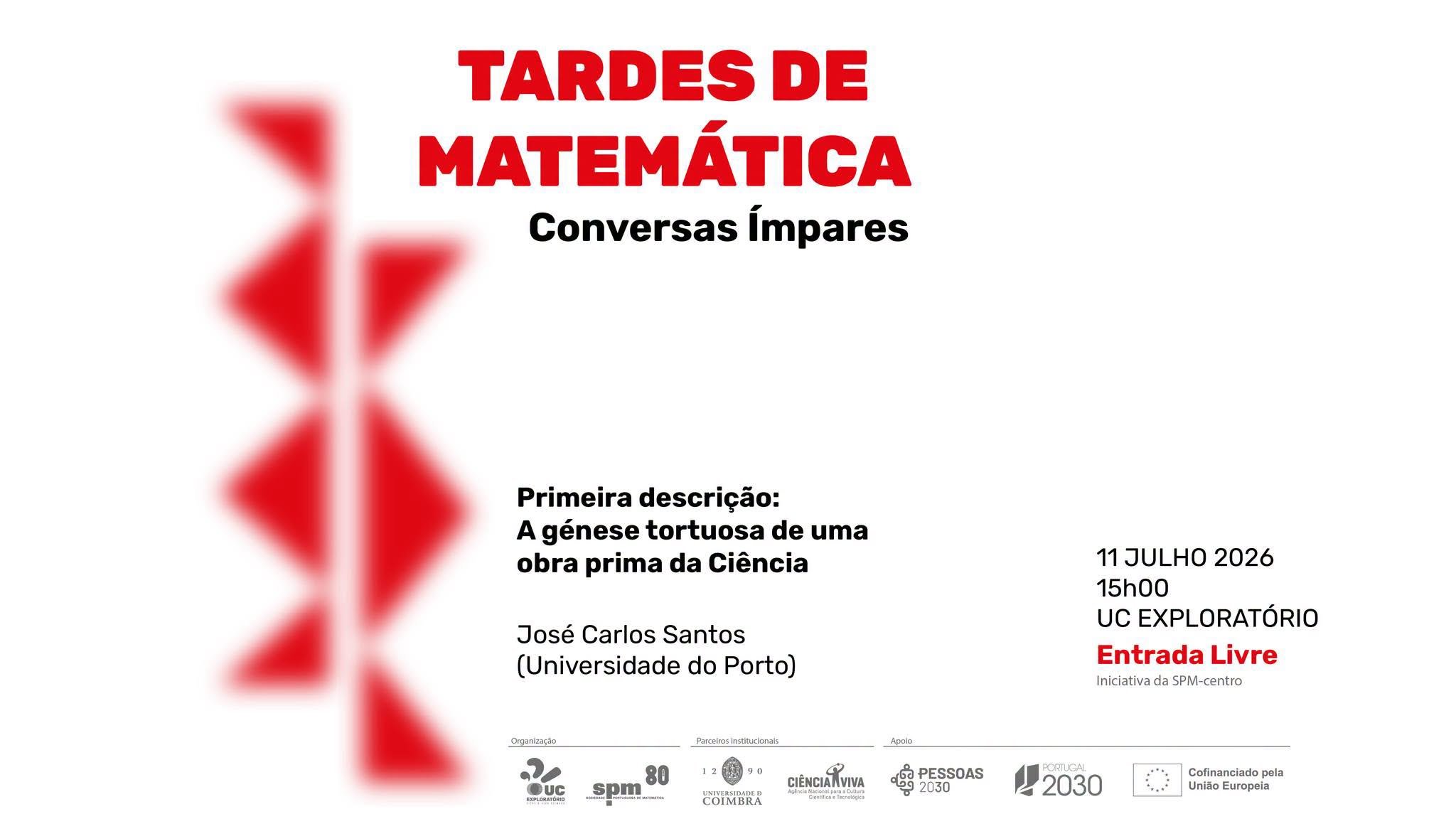 Tardes de Matemática - Conversas Ímpares | UC Exploratório