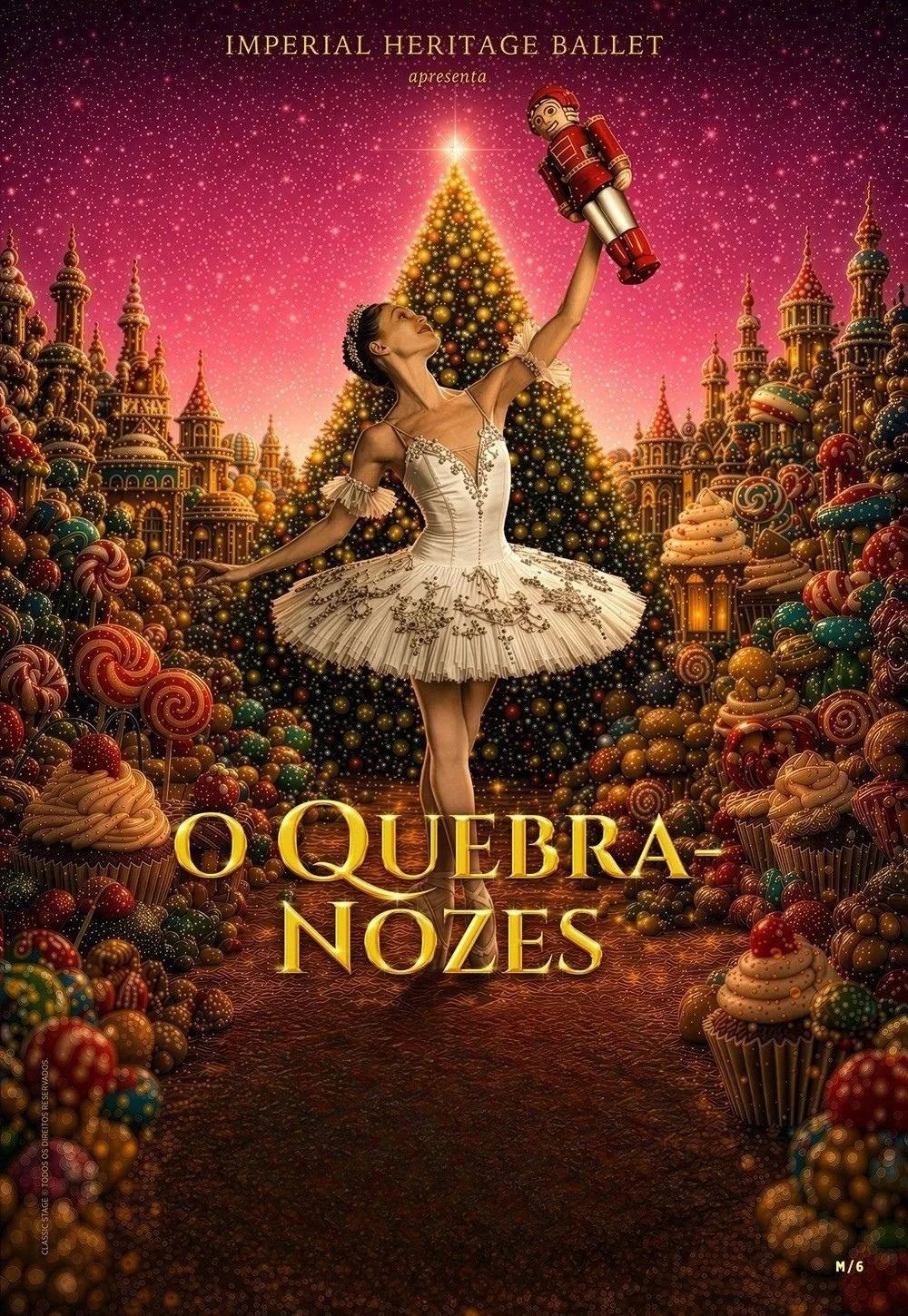 A magia do Natal ganha vida em palco com a obra “O Quebra-Nozes”!