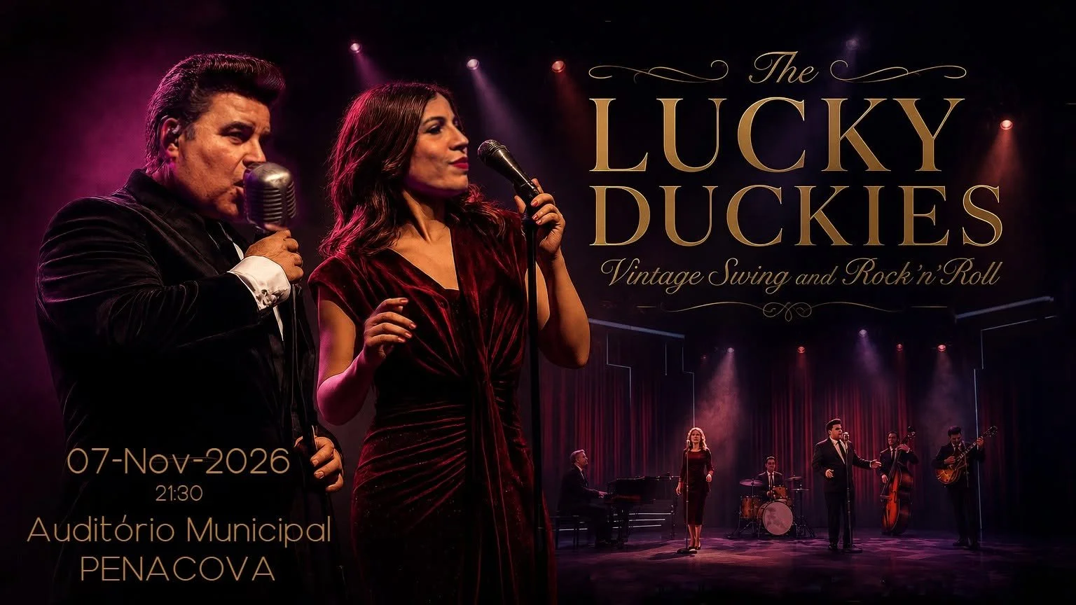 The Lucky Duckies ao vivo em PENACOVA 