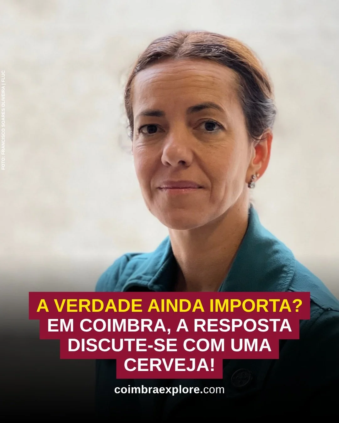 🍺 A VERDADE AINDA IMPORTA? EM COIMBRA, A RESPOSTA DISCUTE-SE COM UMA CERVEJA!

Num mundo onde a informa&ccedil;&atilde;o circula &agrave; velocidade de um clique e as not&iacute;cias falsas se confundem com a realidade, ser&aacute; que ainda sabemos