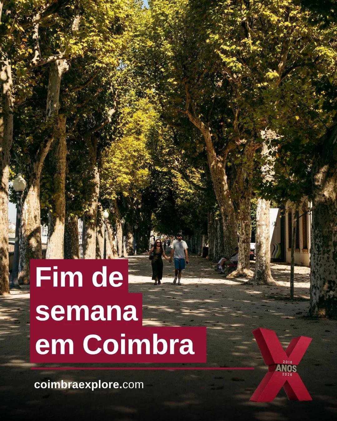 🍂 O fim de semana est&aacute; a chegar e Coimbra tem muito por onde escolher!

Cinema, m&uacute;sica, teatro, conversas, mercados, oficinas e v&aacute;rias propostas para aproveitar os pr&oacute;ximos dias pela cidade.

De 16 a 18 de outubro, h&aacu
