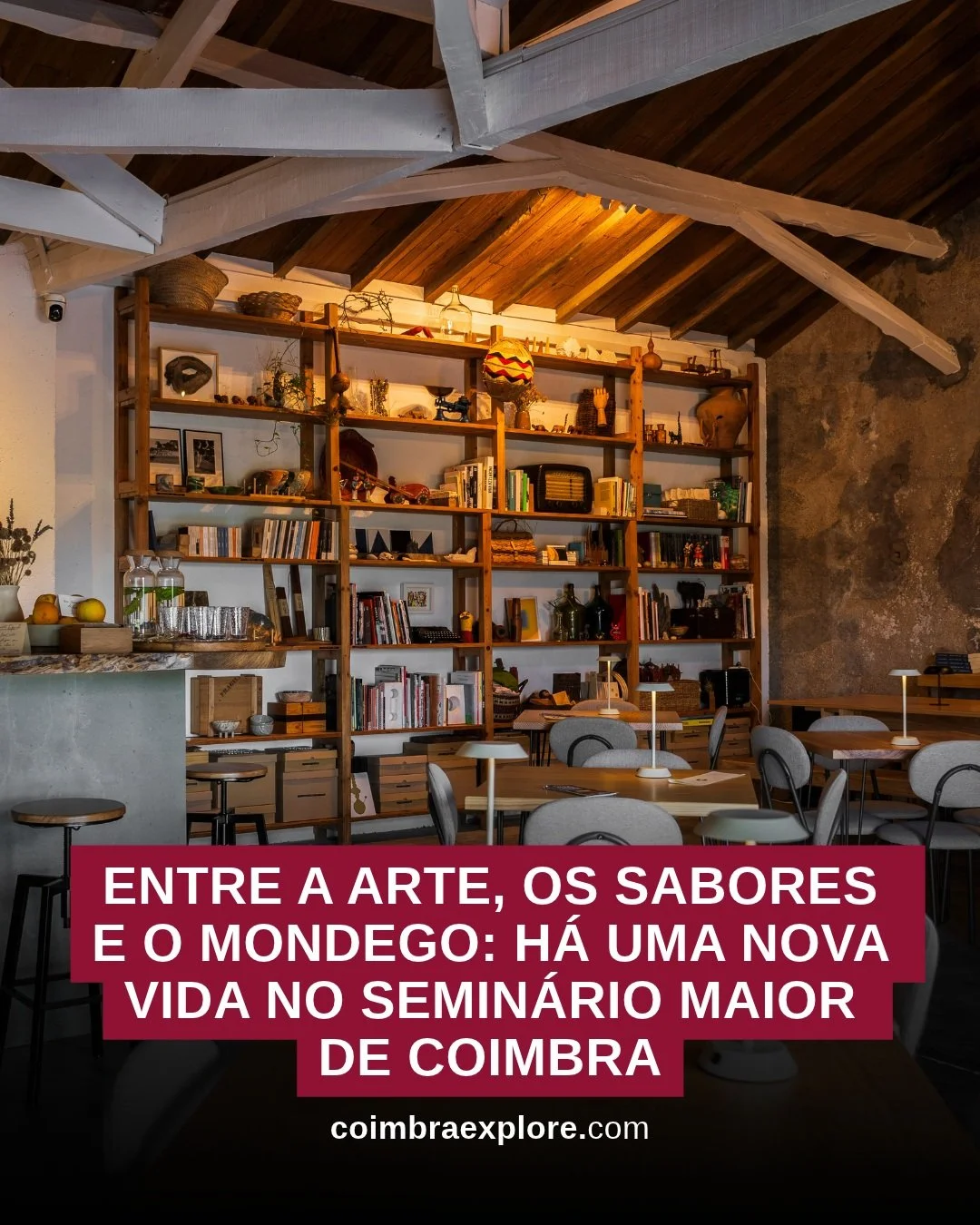 Entre a arte, os sabores e o Mondego: h&aacute; uma nova vida no Semin&aacute;rio Maior de Coimbra! 🌿☕

H&aacute; mais um bom motivo para subir ao Semin&aacute;rio Maior de Coimbra. E desta vez n&atilde;o &eacute; apenas pela vista! 😍

O Semente At