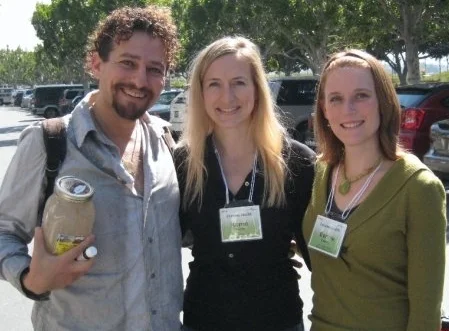 Studying from teachers like raw foods expert David Wolf during my training at the Institute for Integrative Nutrition.