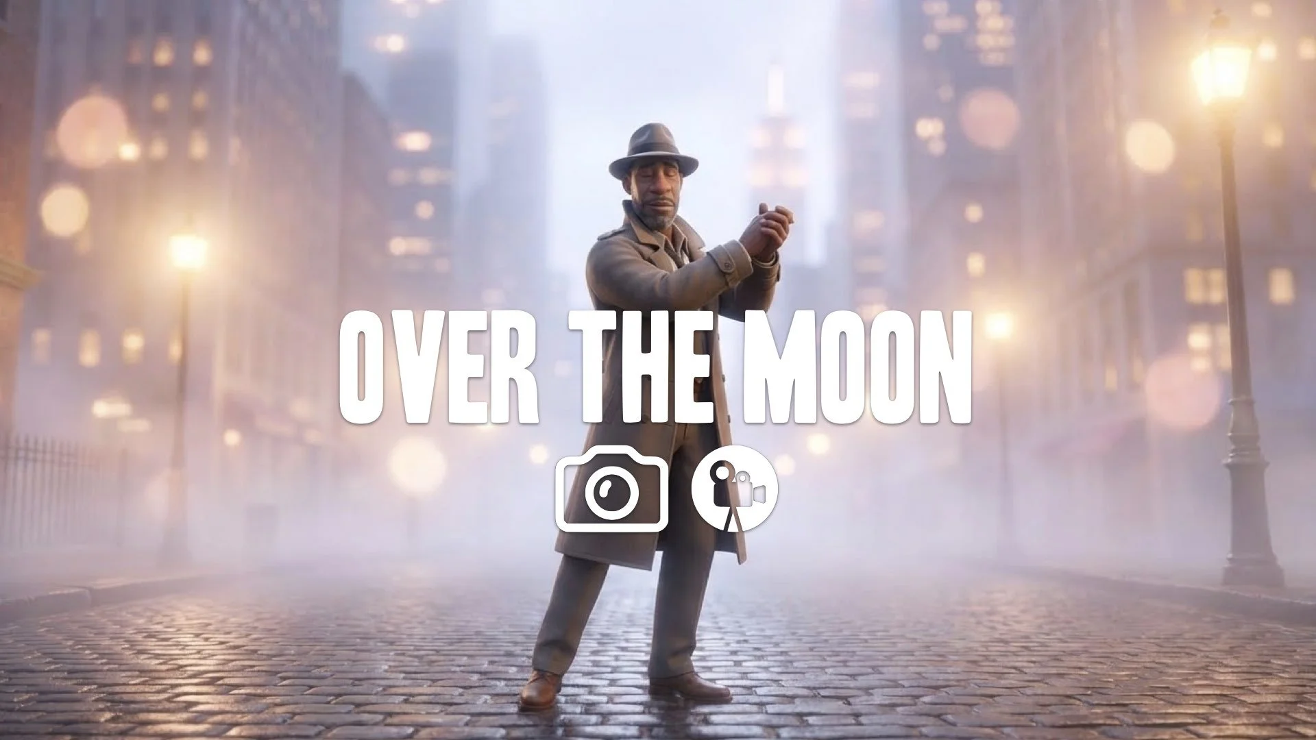 “Keep the character and style. Shift their body into a subtle slow-dance posture as if swaying with an unseen partner. Add soft, dreamy surroundings. No music.”