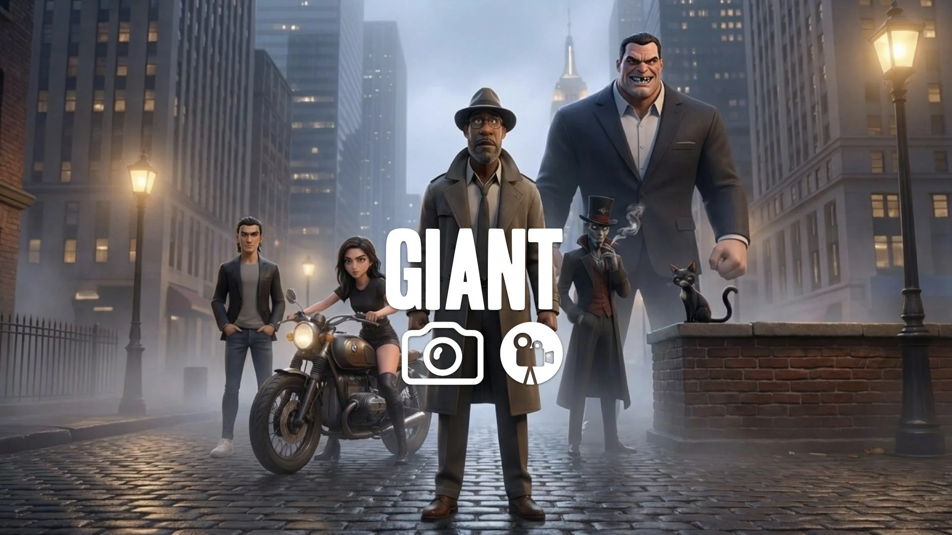 Jaws, the towering henchman with steel teeth. Indestructible.