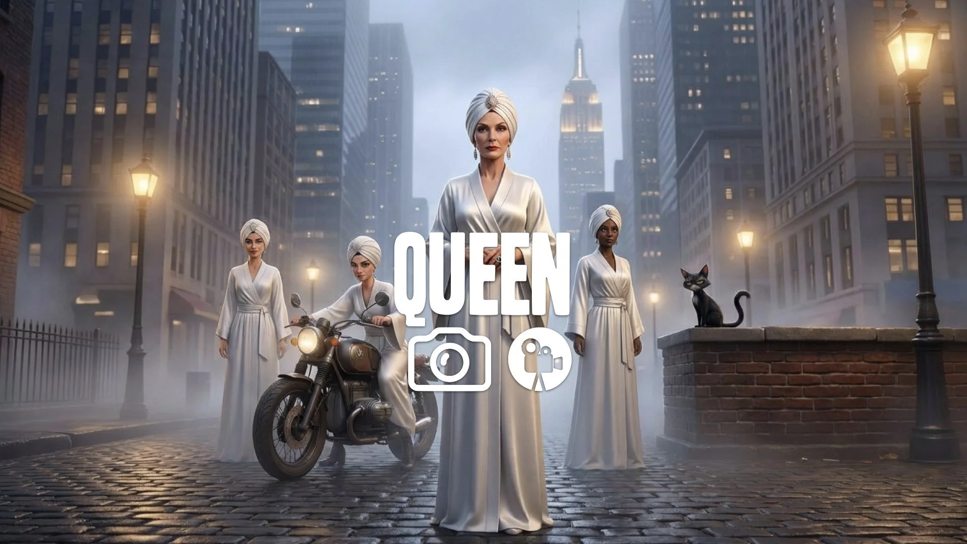 Attractive woman as Octopussy, leading an all-female cult/smuggling ring. No music