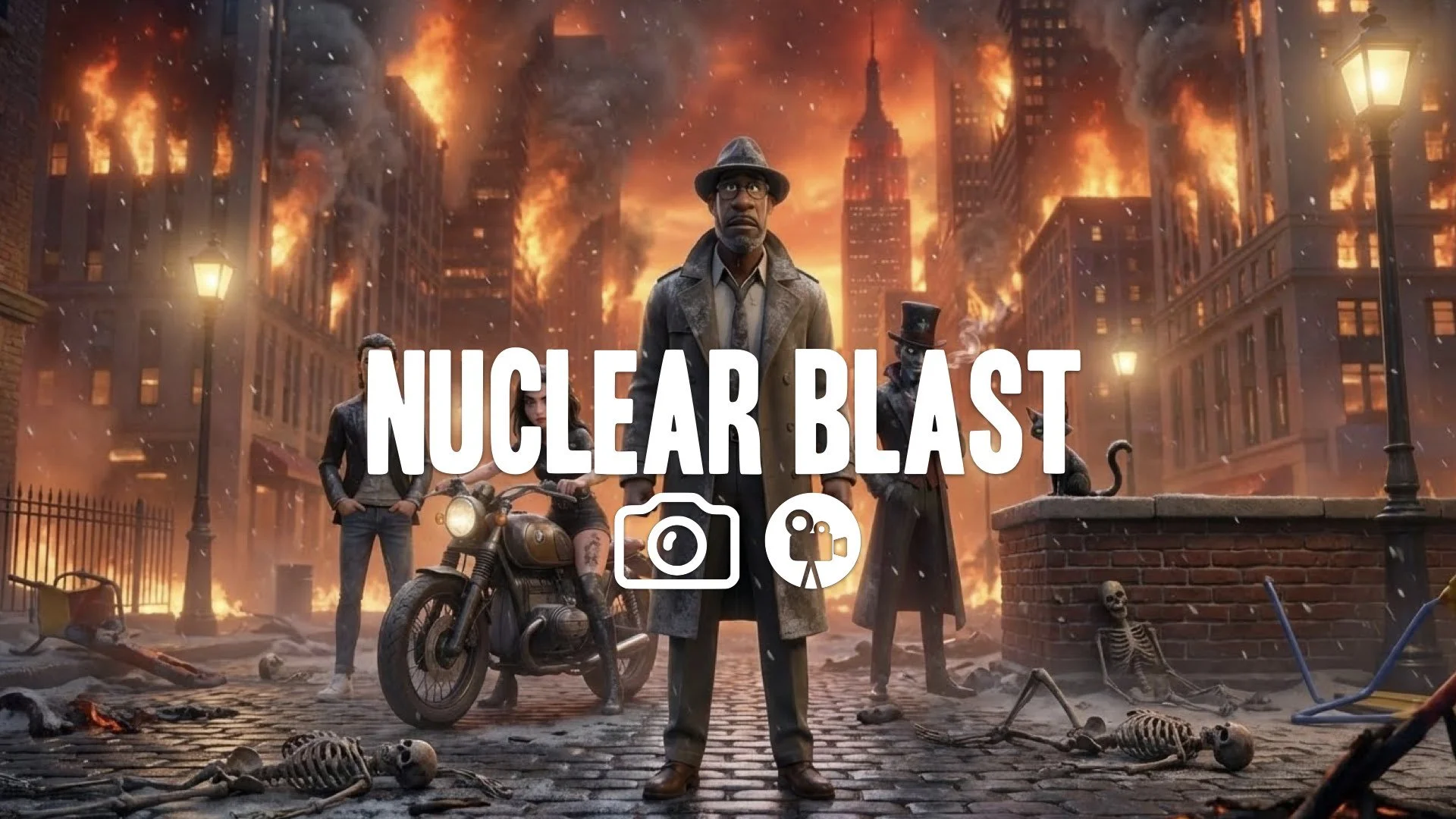 1. Molten steel factory orange glow heat haze industrial machinery sparks flying steam no music