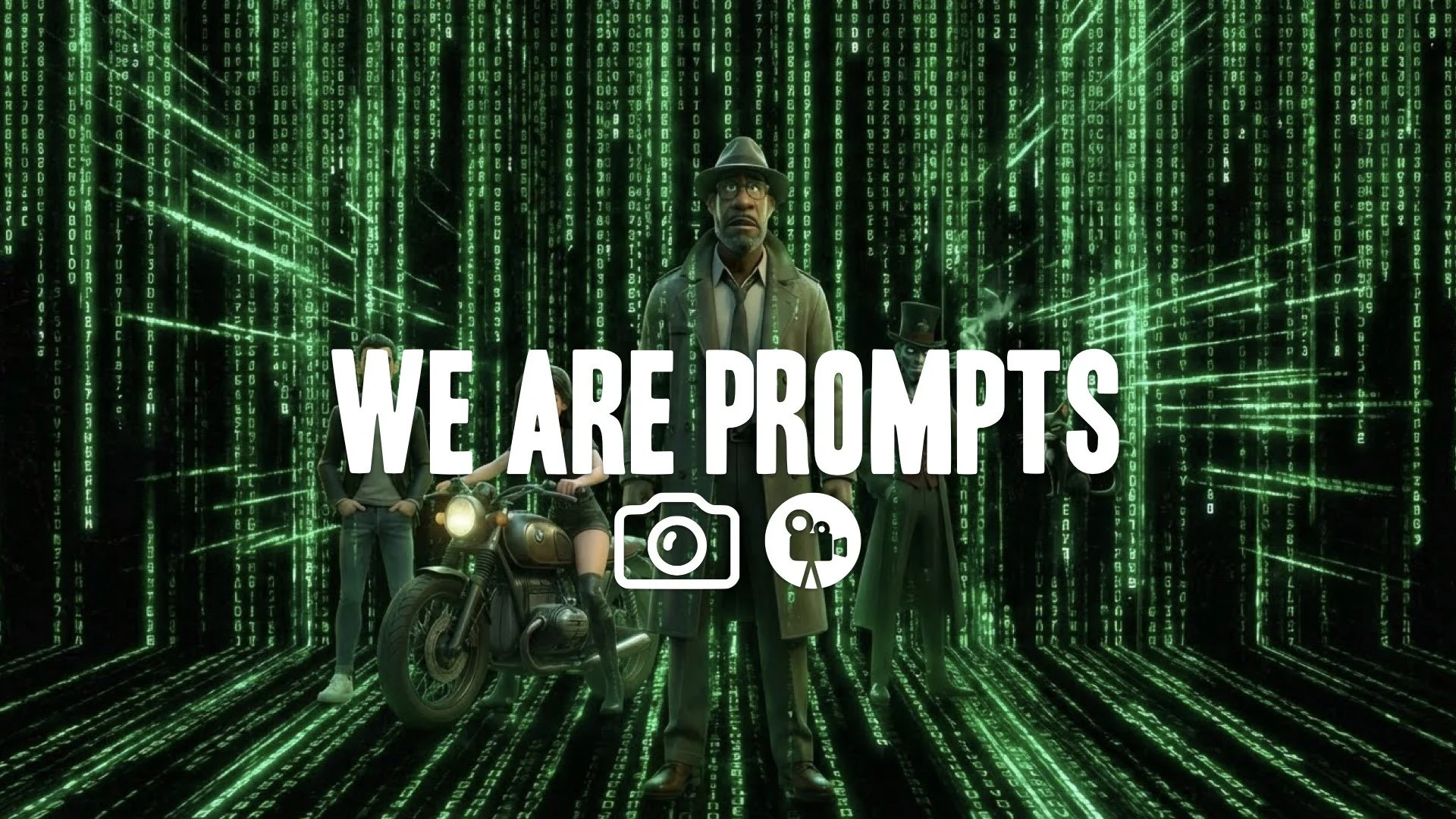 1. Green code rain falling digital letters glowing black background cyberpunk abstract texture matrix no music