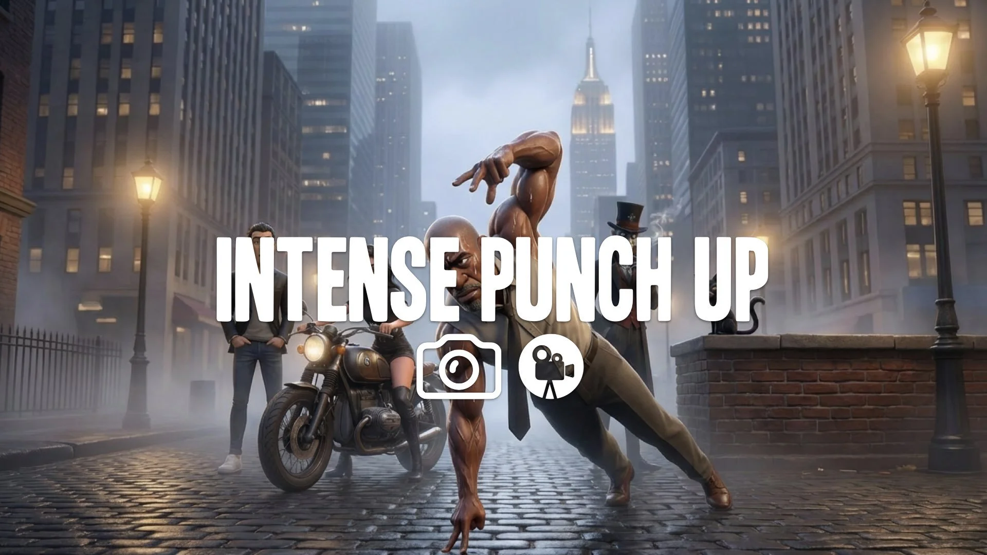 18. One-handed pushups on two fingers intense concentration sweat dripping muscle definition no music