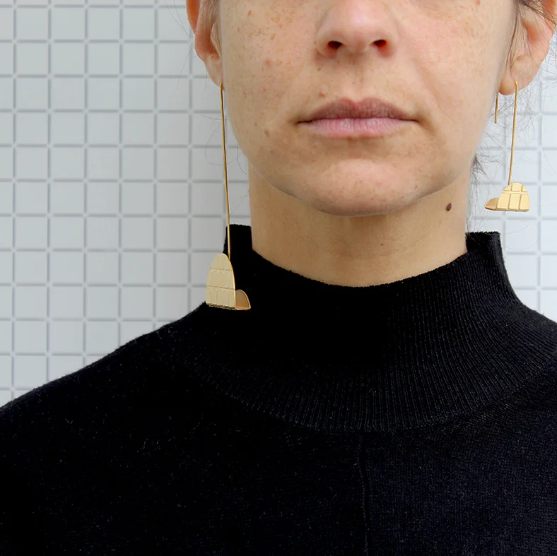 www.poppynorton.com - grid earings - large long and small short (on model).jpg