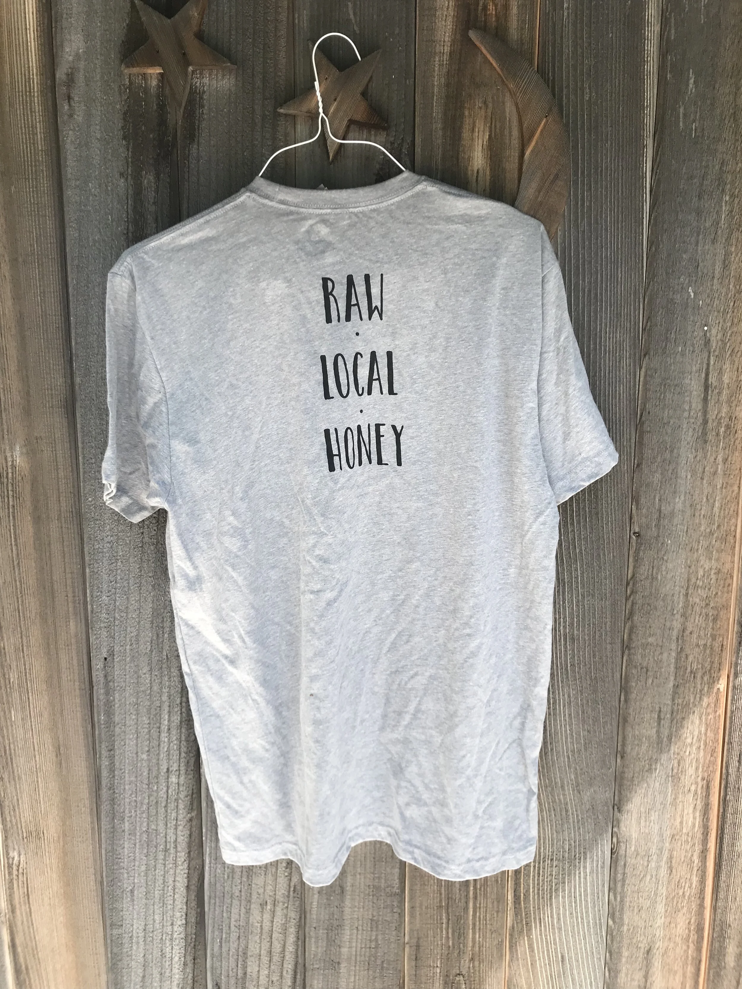 Raw Local Honey Tee Shirt Short Sleeve 