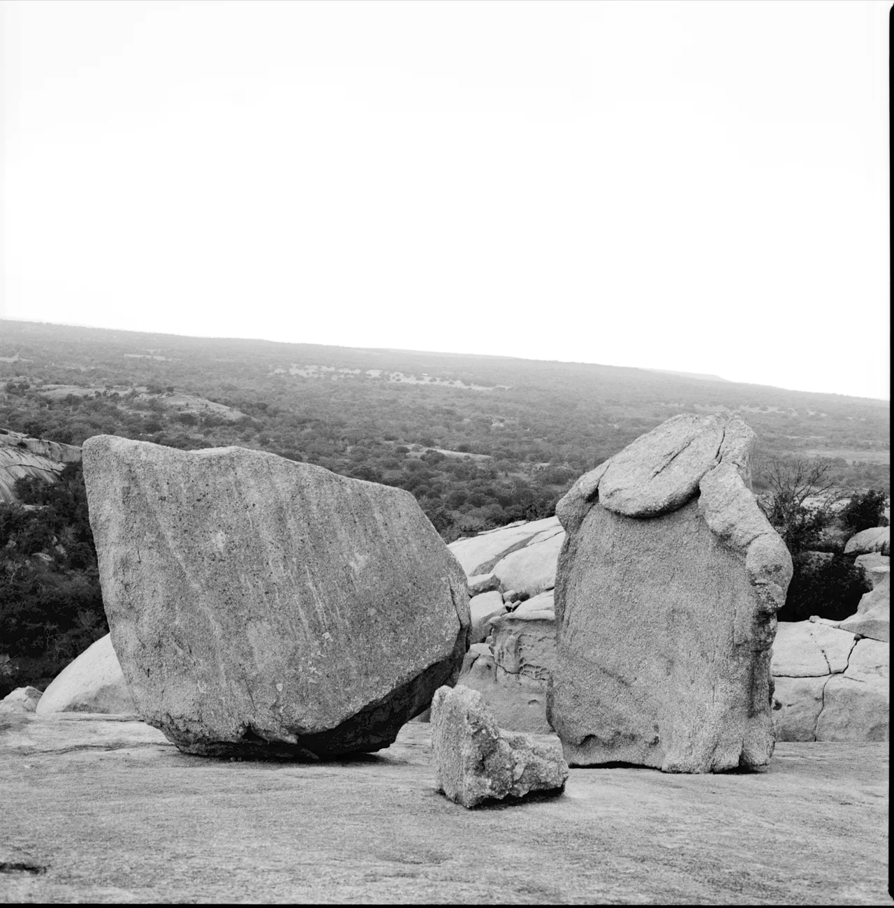 Enchanted Rock BW Twins.jpg