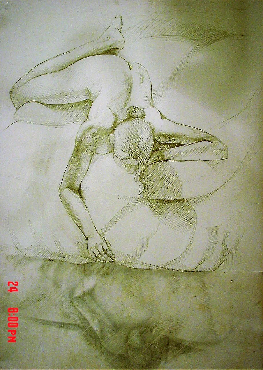  Nude, Graphite, 2006 