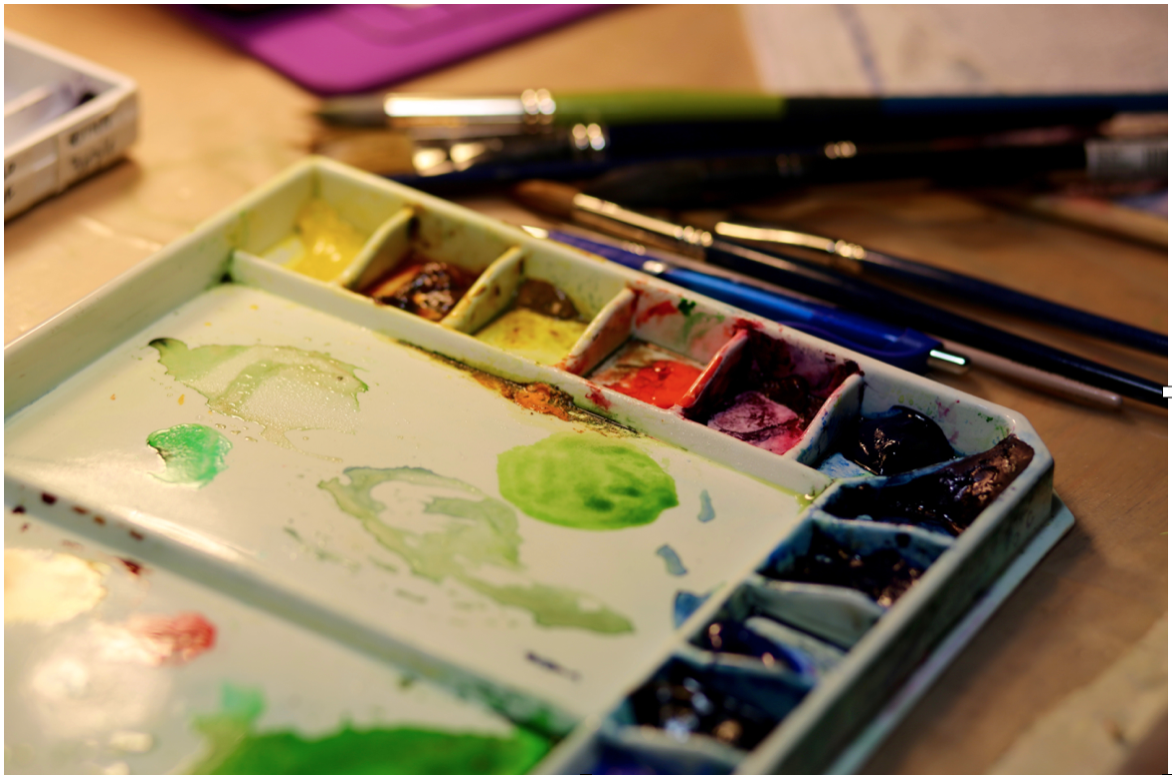 My favorite colors in my palette