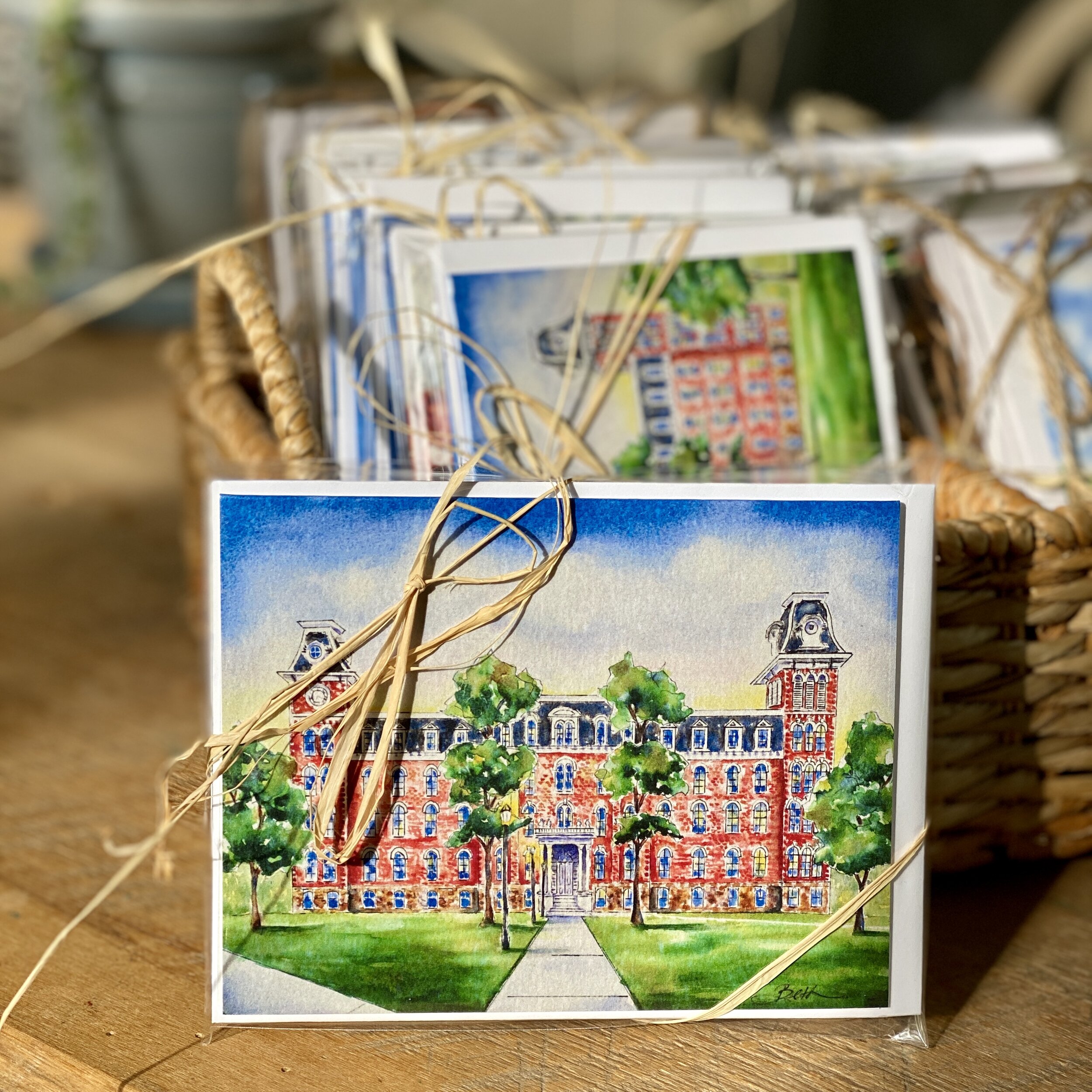 University of Arkansas - Old Main - Notecard Set