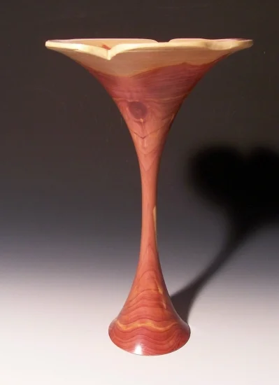 Natural Edge Cedar Flower