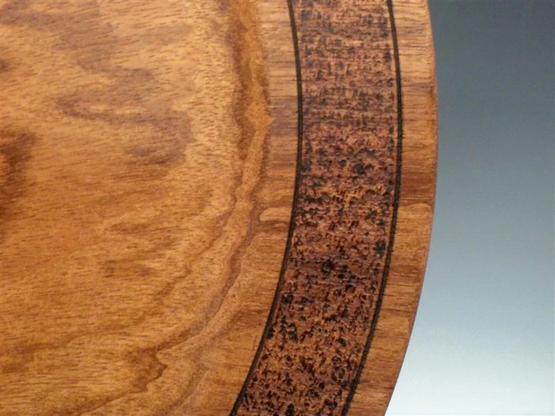 Jatoba Platter Detail