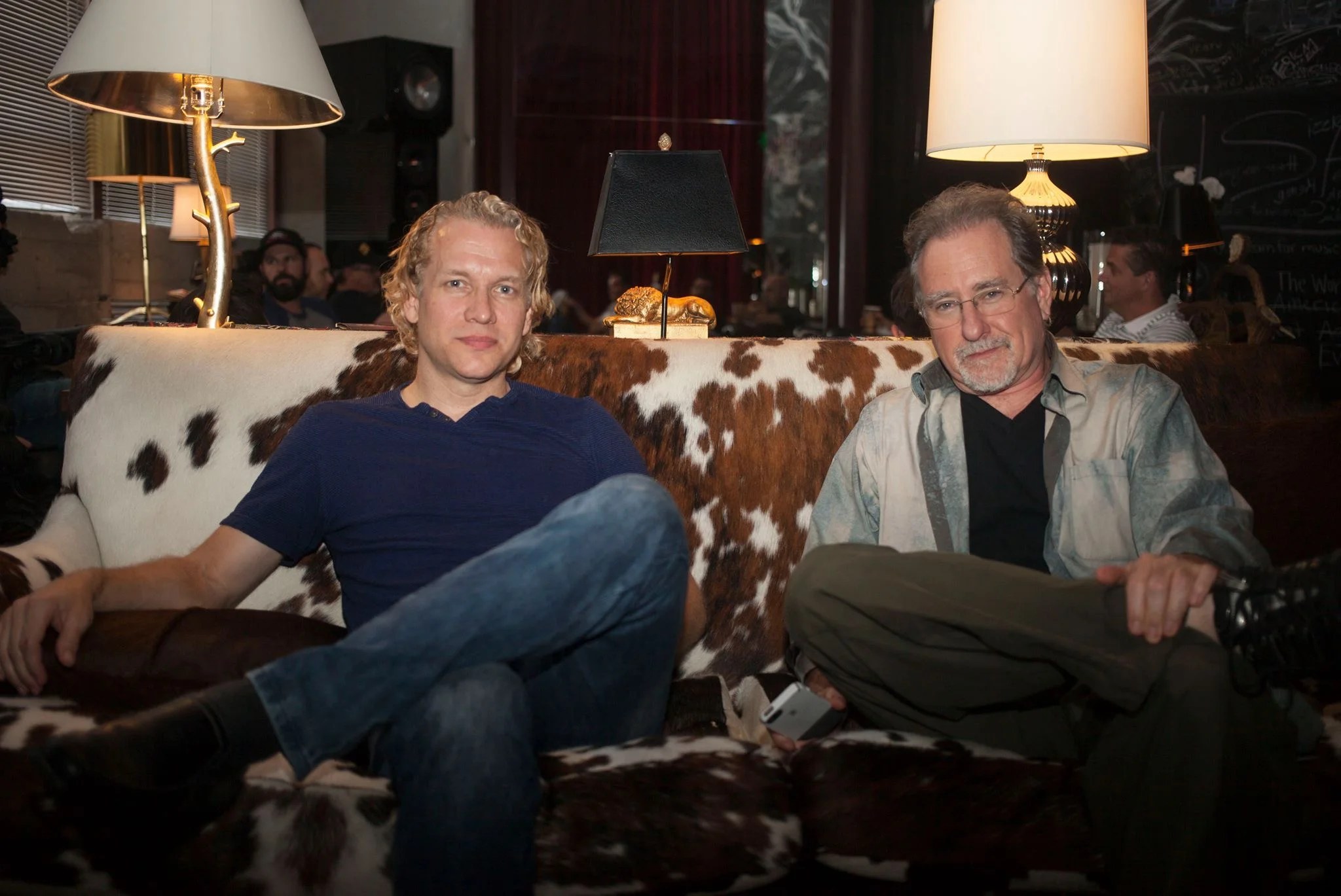 Andrew Neu with Producer and Bass Player, Brian Bromberg