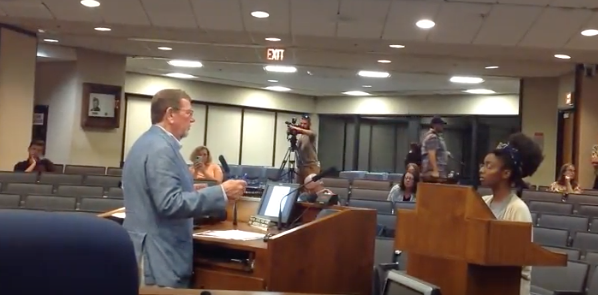 Commissioner Cavanaugh responding to Mariah Person at September 24 Administrative Services Committee Meeting discussing a Juvenile Justice Center alternative