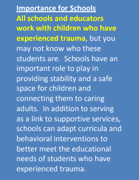 Quick Fact, Unlocking the Door to Learning: Trauma-Informed Classrooms & Transformational Schools - Education Law Center