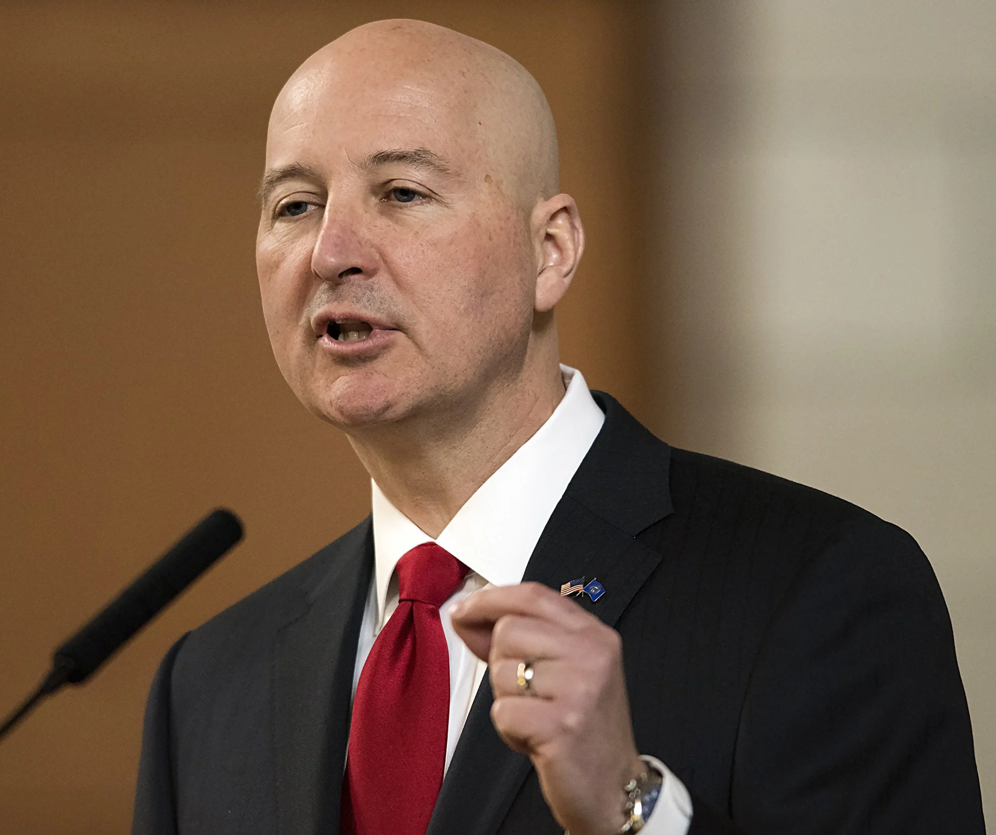 Governor Pete Ricketts Gwyneth Roberts/Lincoln Journal Star via AP