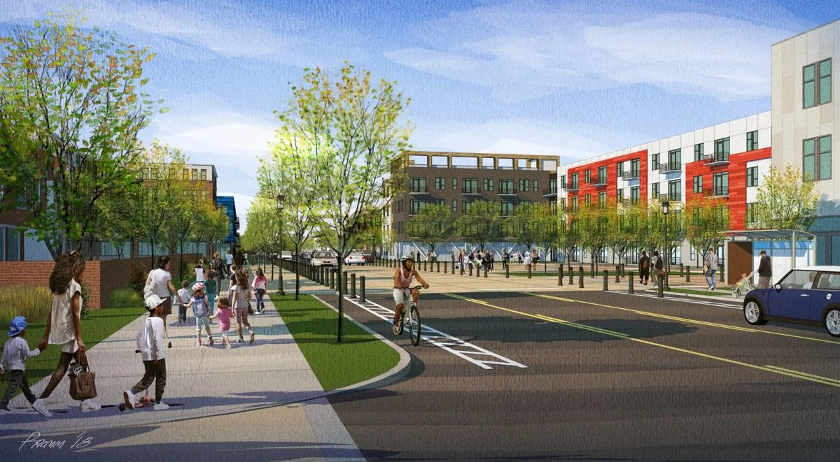 Kennedy Square rendering made by the City of Omaha