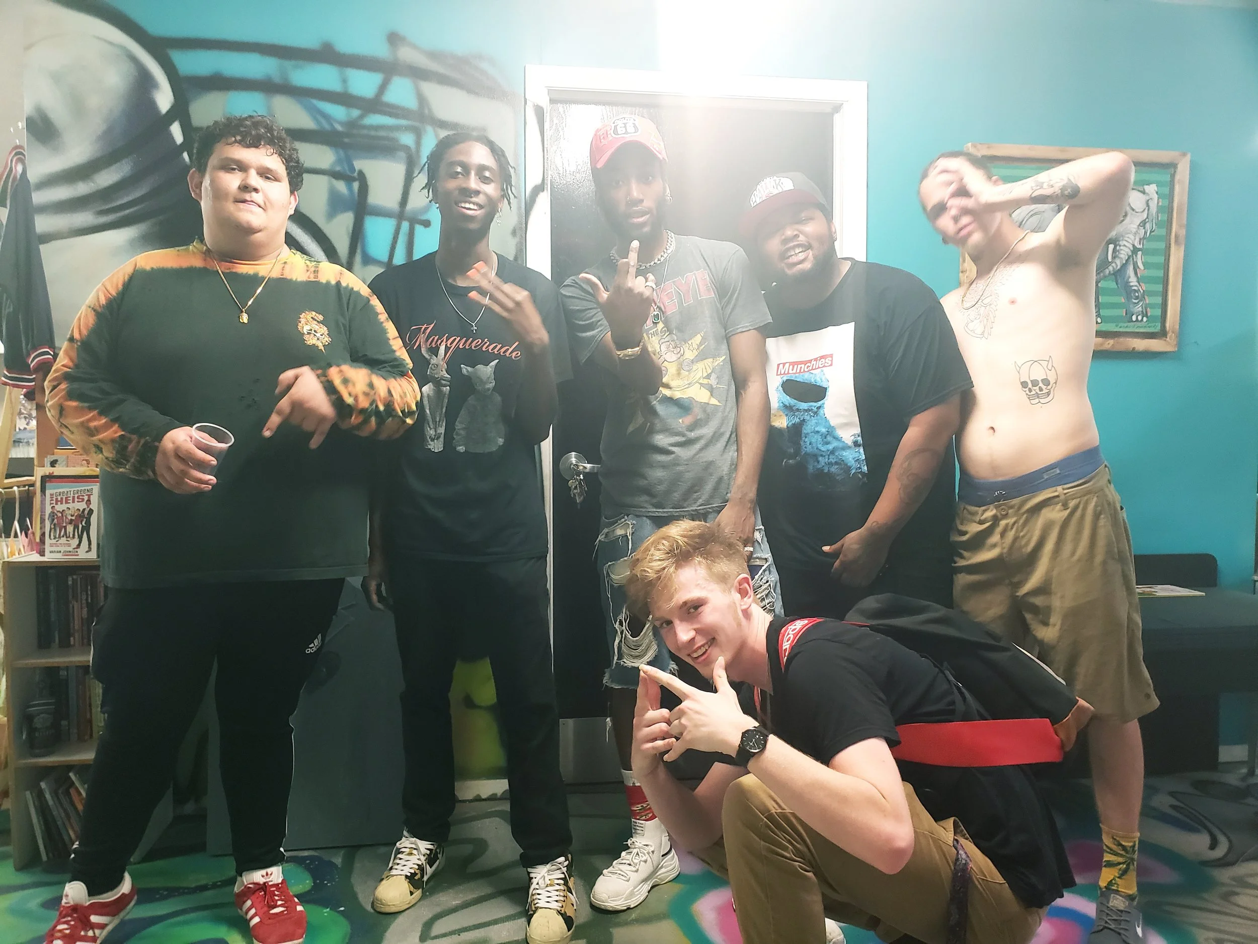 Three-peat lineup at Culxr House, July 1st, 2019.