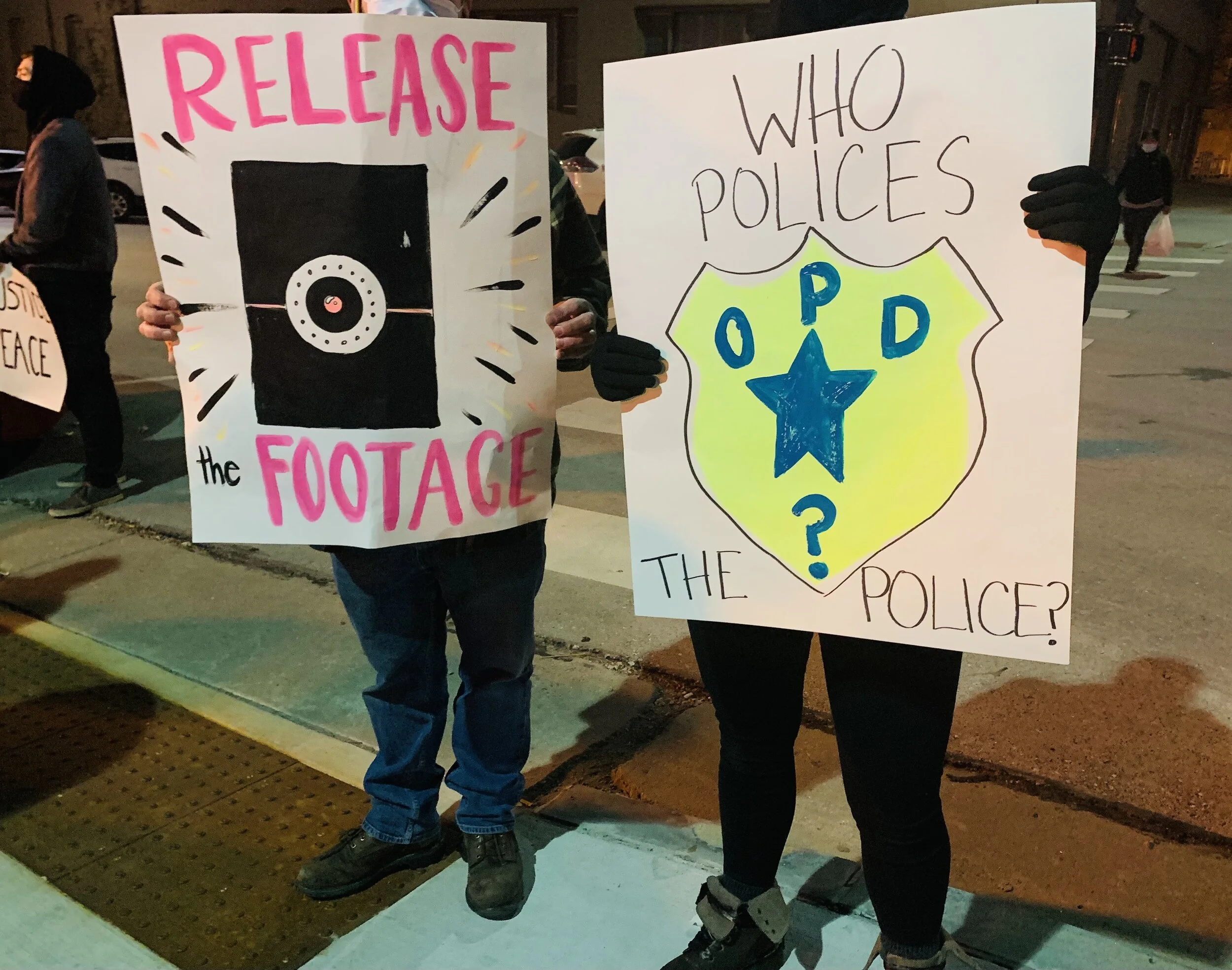 In the Wake of the Police Killing of Kenneth Jones, Demonstrators Demand Transparency 