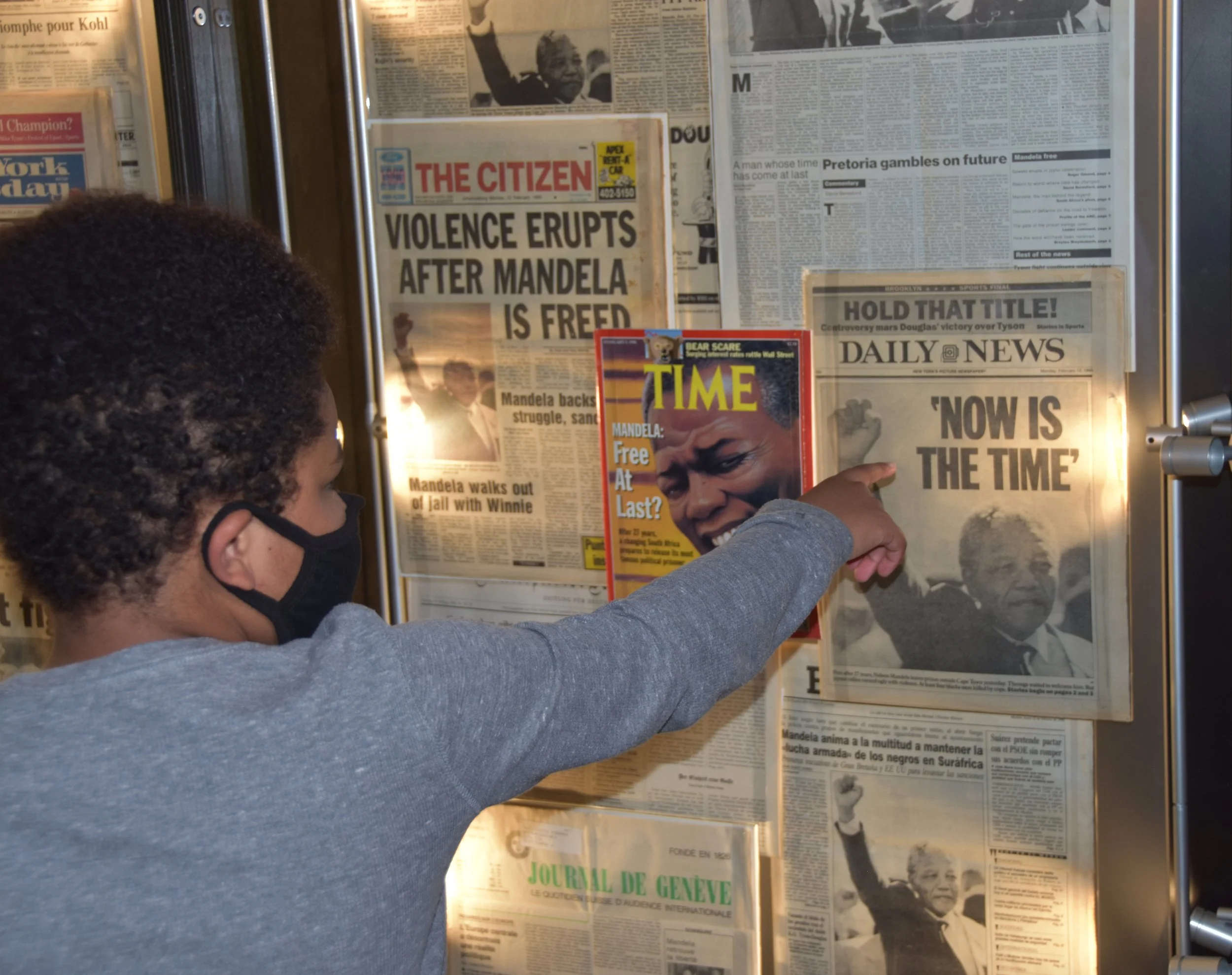 Nelson Mandela Exhibit at the Durham Museum Through July 3