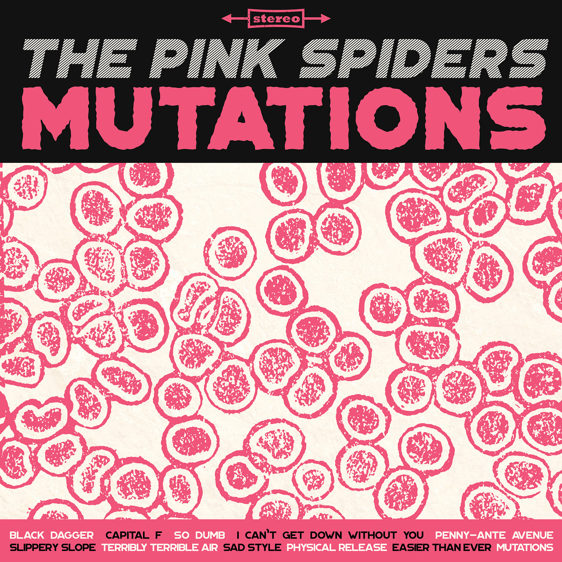 modern swinger pink spiders