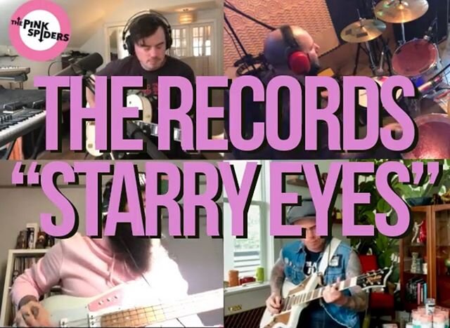 Here it is, the first in our &quot;Alone Together: Live Cover Songs&quot; series! We're starting off with a power-pop classic, The Records &quot;Starry Eyes&quot; originally recorded back in 1979. 
We tracked our parts from our respective homes over 