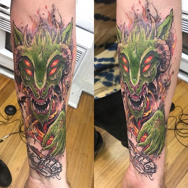 Pay the toll!
Bad ass demon tattoo for Mitch. Thanks for letting@me@do my@think mate👍🏼 #tattoo #demon #demontattoo #neotrad #neotraditonal #inked #inkbooster #radtsttoos #tattoolife #eternalink #soulinnhousetattoo #rohanbegolo #rohanbegolotattoo #s